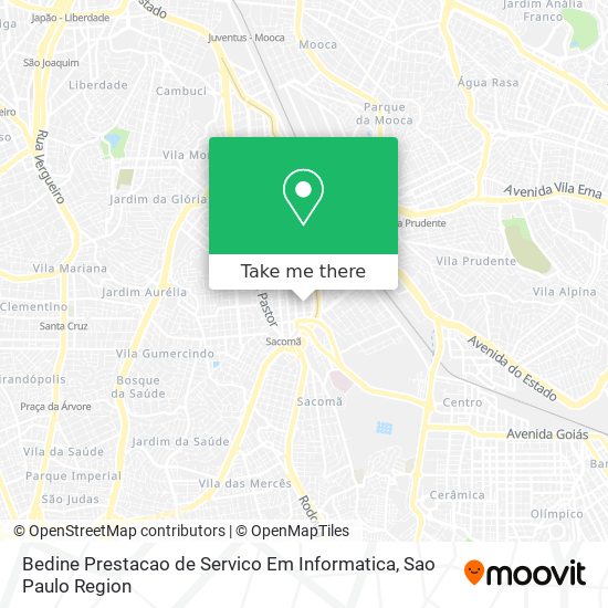 Bedine Prestacao de Servico Em Informatica map