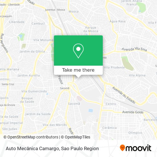 Auto Mecânica Camargo map