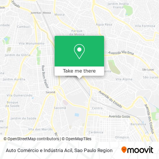 Auto Comércio e Indústria Acil map