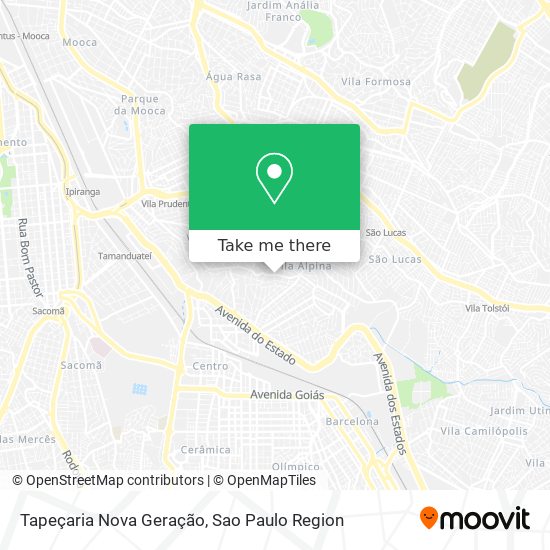 Tapeçaria Nova Geração map