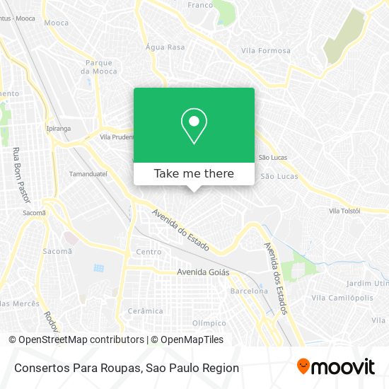 Mapa Consertos Para Roupas