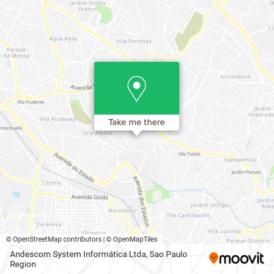 Andescom System Informática Ltda map