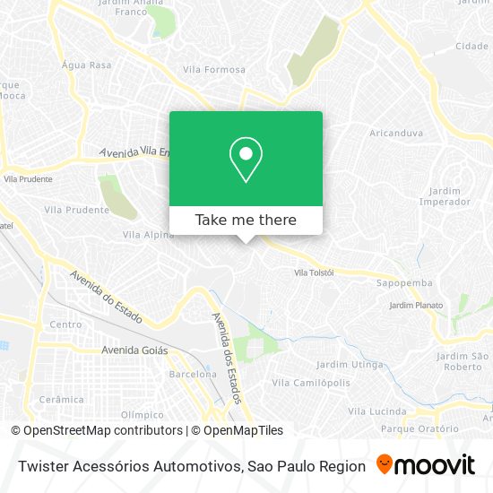 Twister Acessórios Automotivos map
