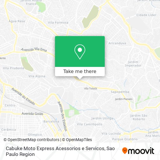 Cabuke Moto Express Acessorios e Servicos map