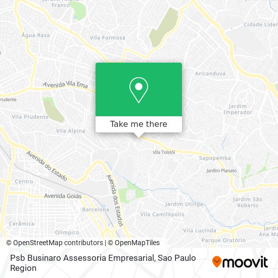 Mapa Psb Businaro Assessoria Empresarial