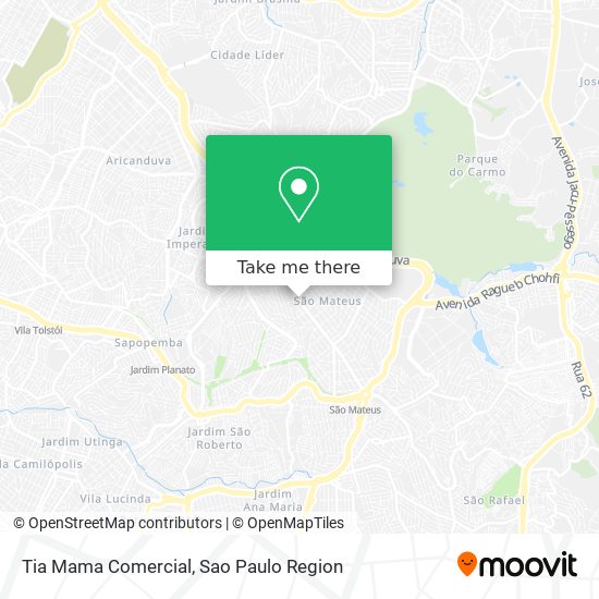 Tia Mama Comercial map