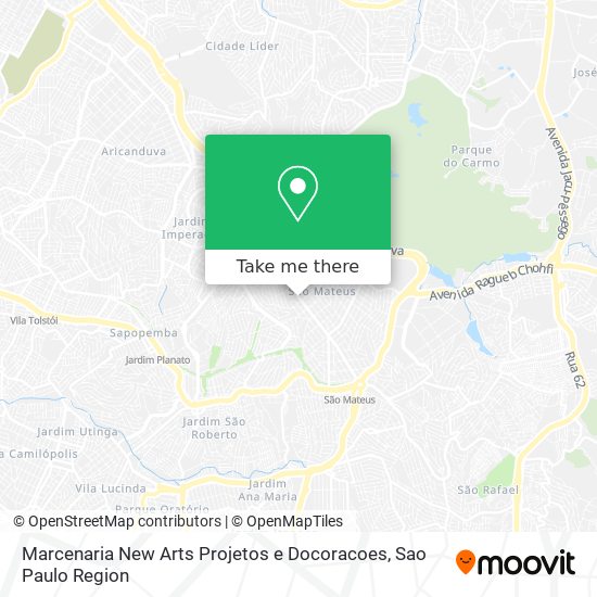Marcenaria New Arts Projetos e Docoracoes map