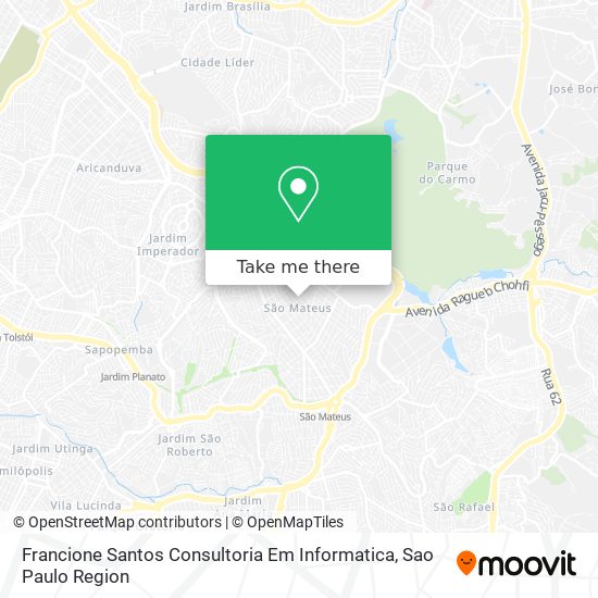 Francione Santos Consultoria Em Informatica map