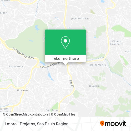 Mapa Lmpro - Projetos