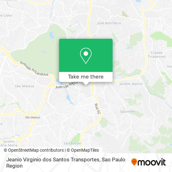 Jeanio Virginio dos Santos Transportes map