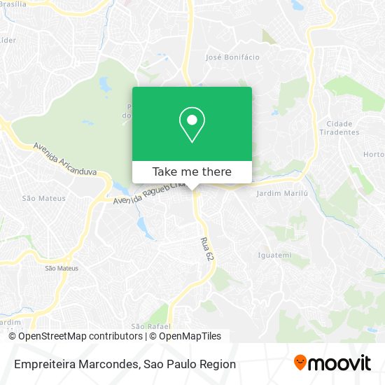 Mapa Empreiteira Marcondes