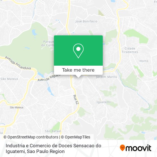 Industria e Comercio de Doces Sensacao do Iguatemi map