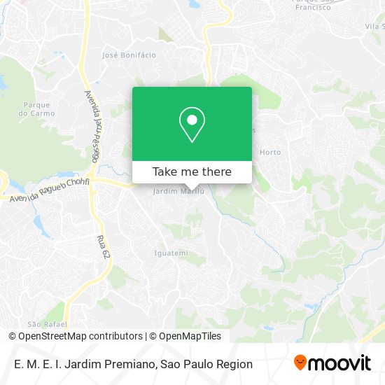 E. M. E. I. Jardim Premiano map