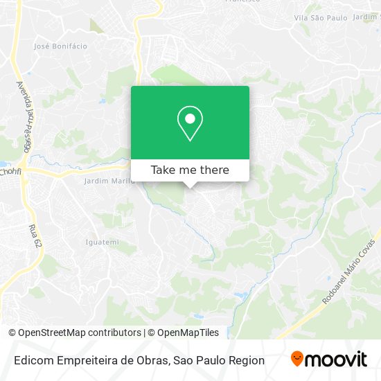 Edicom Empreiteira de Obras map