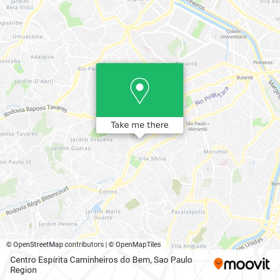 Centro Espírita Caminheiros do Bem map