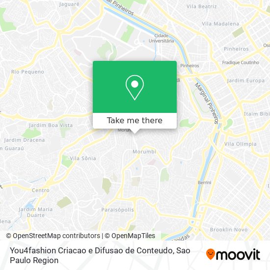 You4fashion Criacao e Difusao de Conteudo map