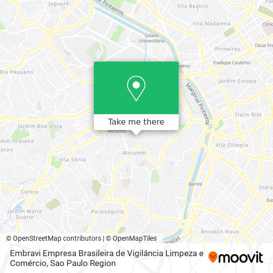 Embravi Empresa Brasileira de Vigilância Limpeza e Comércio map