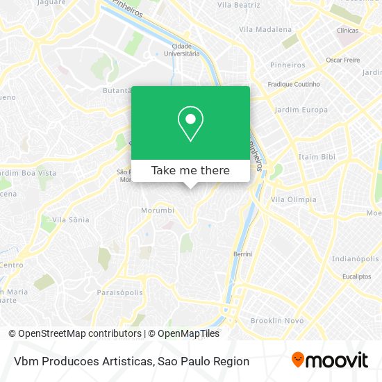 Vbm Producoes Artisticas map