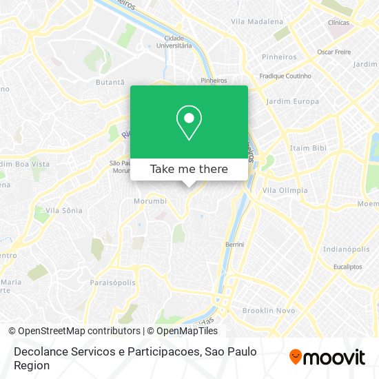 Decolance Servicos e Participacoes map