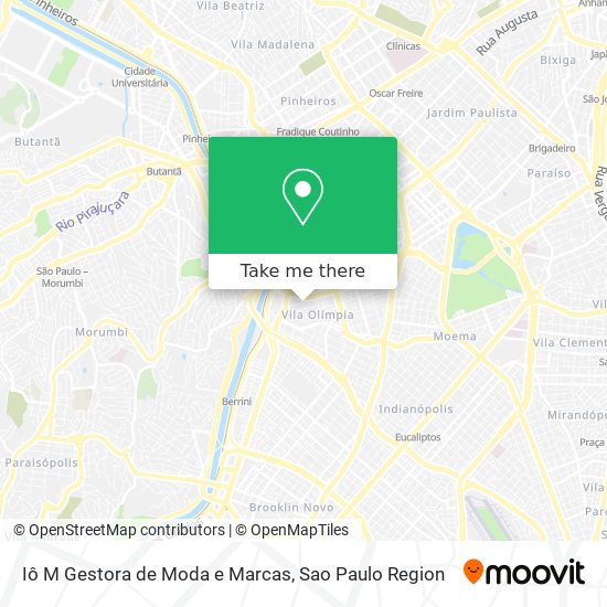 Iô M Gestora de Moda e Marcas map