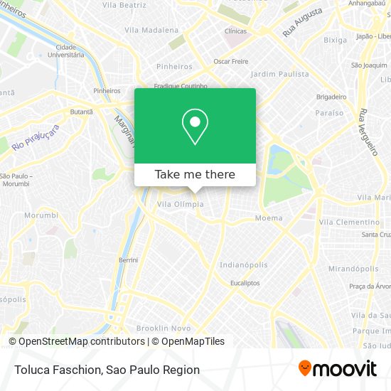 Toluca Faschion map