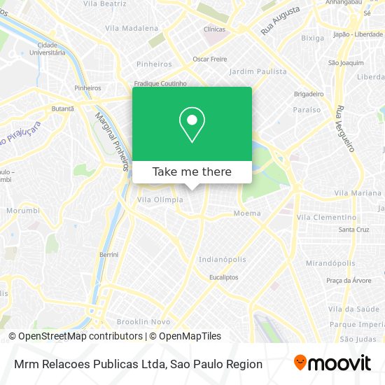 Mrm Relacoes Publicas Ltda map