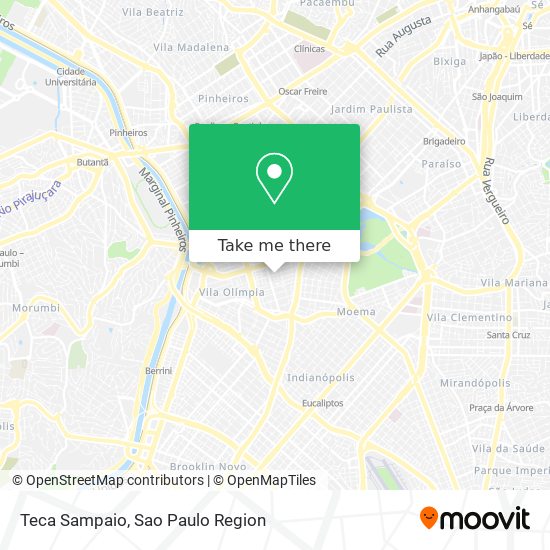 Teca Sampaio map