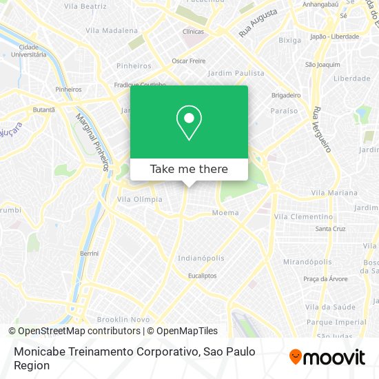 Monicabe Treinamento Corporativo map