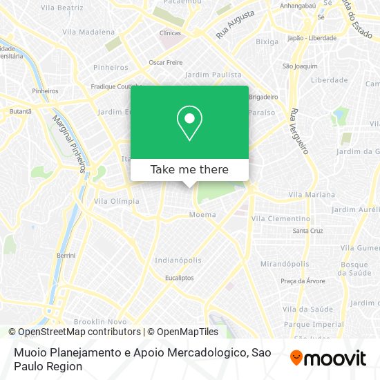 Muoio Planejamento e Apoio Mercadologico map