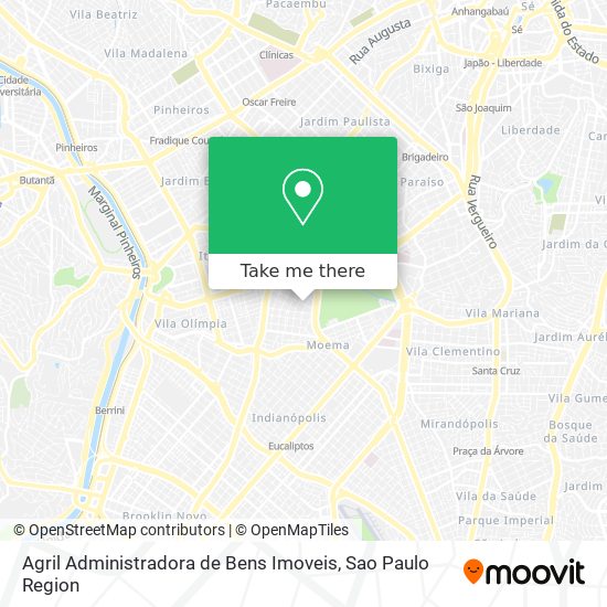 Mapa Agril Administradora de Bens Imoveis