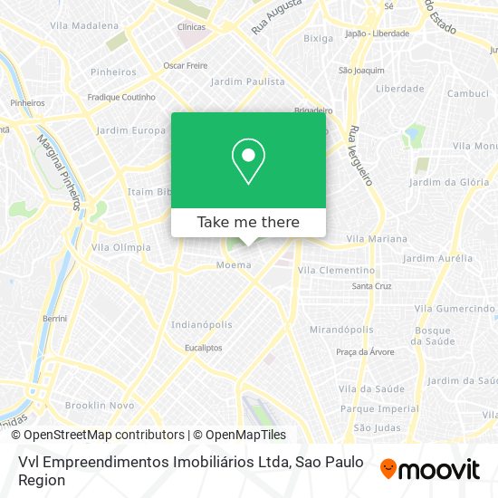 Vvl Empreendimentos Imobiliários Ltda map