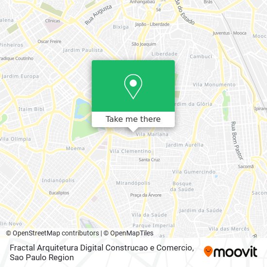 Mapa Fractal Arquitetura Digital Construcao e Comercio