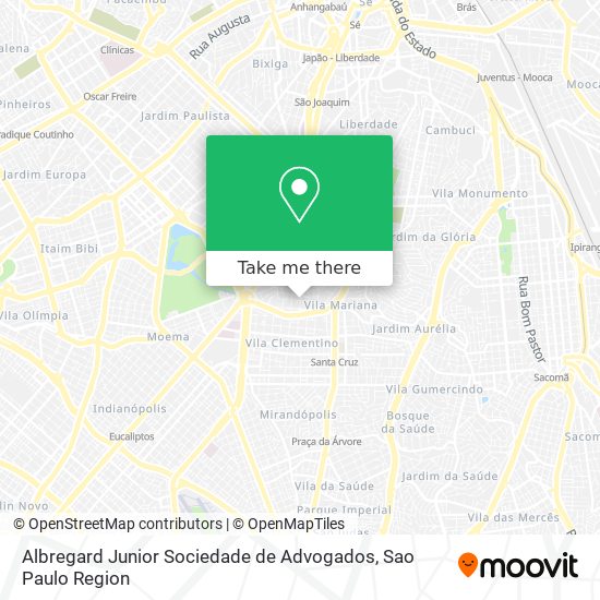 Albregard Junior Sociedade de Advogados map