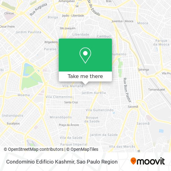 Condomínio Edifício Kashmir map
