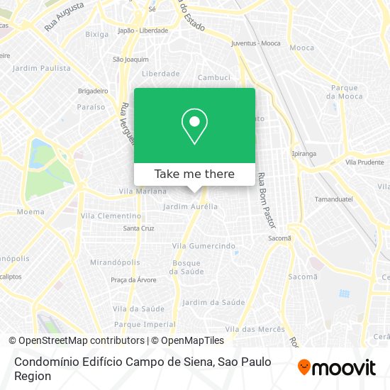 Condomínio Edifício Campo de Siena map