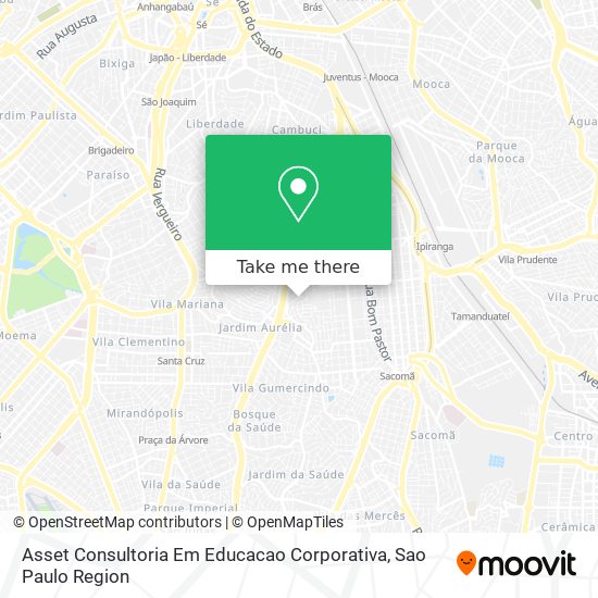 Asset Consultoria Em Educacao Corporativa map