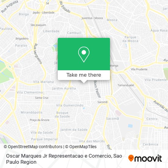 Oscar Marques Jr Representacao e Comercio map