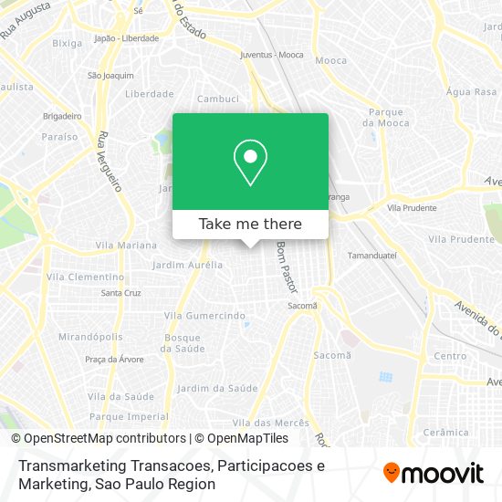 Mapa Transmarketing Transacoes, Participacoes e Marketing