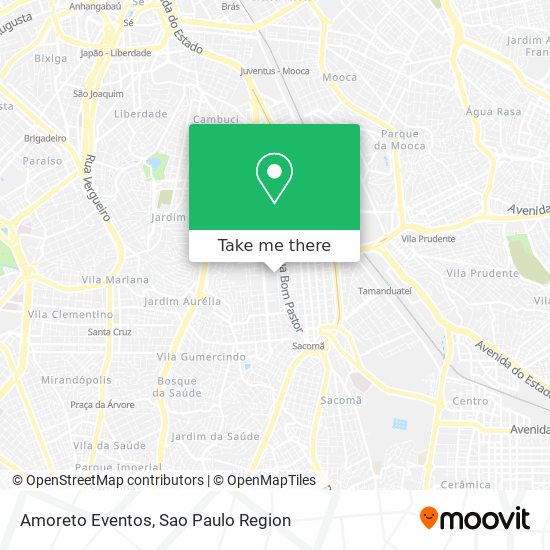 Amoreto Eventos map