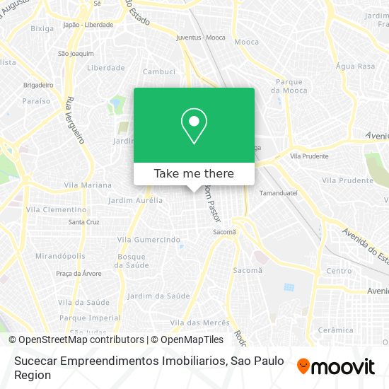 Mapa Sucecar Empreendimentos Imobiliarios