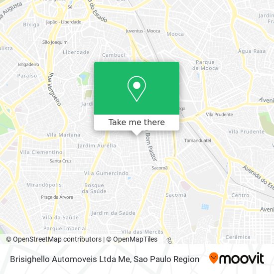 Brisighello Automoveis Ltda Me map