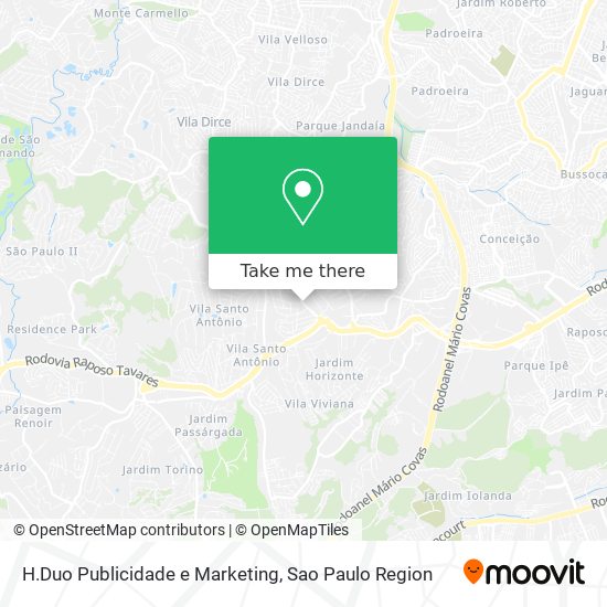 Mapa H.Duo Publicidade e Marketing