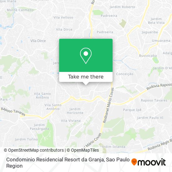 Condominio Residencial Resort da Granja map