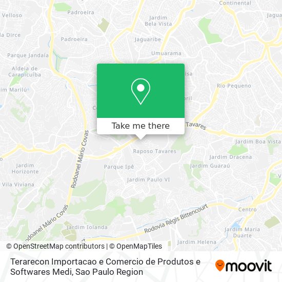 Terarecon Importacao e Comercio de Produtos e Softwares Medi map