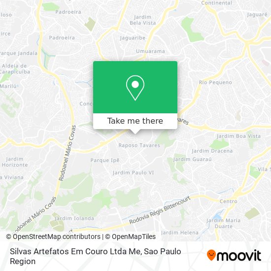 Mapa Silvas Artefatos Em Couro Ltda Me