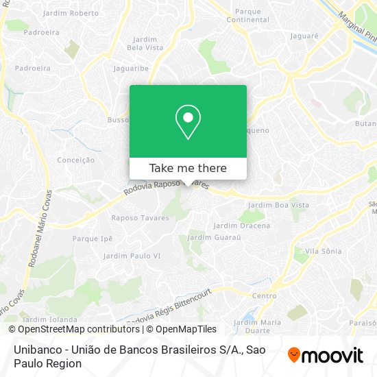Unibanco - União de Bancos Brasileiros S / A. map