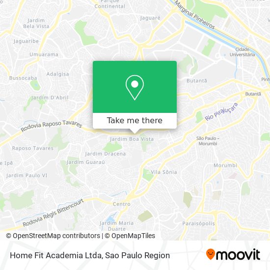 Home Fit Academia Ltda map