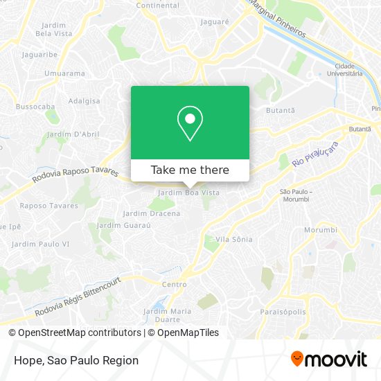 Hope map
