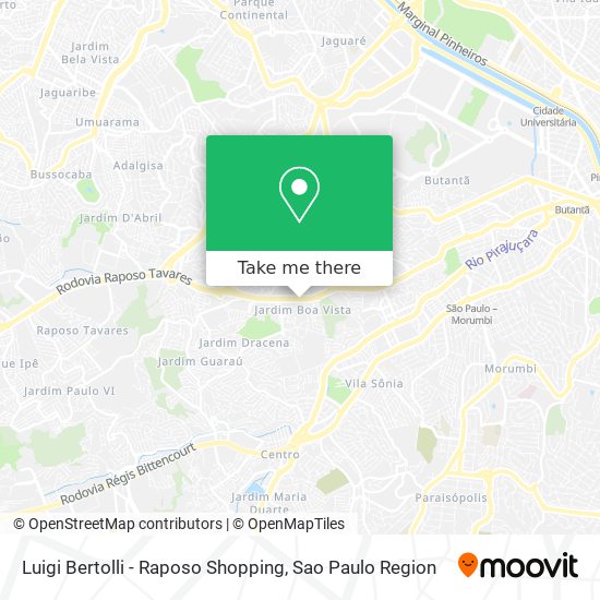 Mapa Luigi Bertolli - Raposo Shopping
