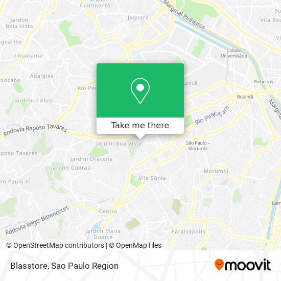 Blasstore map